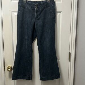 Maurice’s  Dark Blue Bootcut/ Flare Jeans Size 11/12